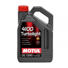 масло Motul 10W-40 4100 Turbolight (5л)
