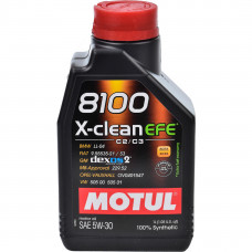 масло Motul 5W-30 8100 X-Clean EFE (1л)