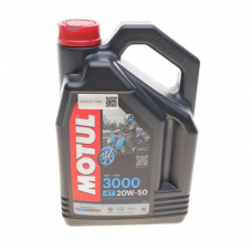 масло MOTUL  20W50   3000  4T  (4л)
