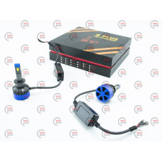лампа LED H1 12V-24V 8 PLUS 6500K 40W  радиатор + обманка