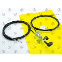 трос багажника и лючка бензобака в сборе с ручками Lanos (JAPAN LINE)