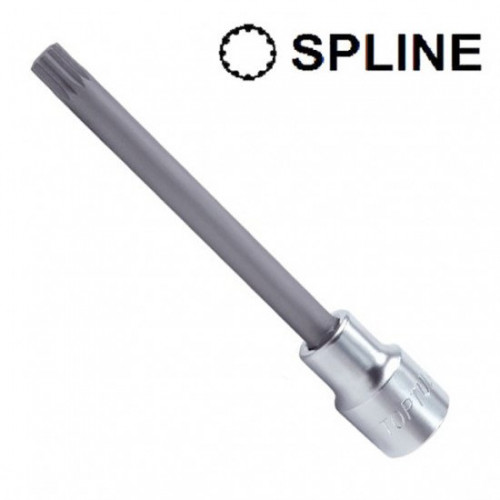 головка - вставка  SPLINE дванадцятипроменева 1/2" M10 х 140 мм