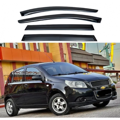 ветровик Chevrolet Aveo III хетч 2006-2012 (скотч) ACRYL-AUTO