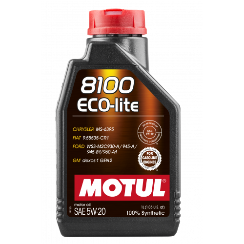 олива Motul 5W-20 8100 Eco-Lite (1л)
