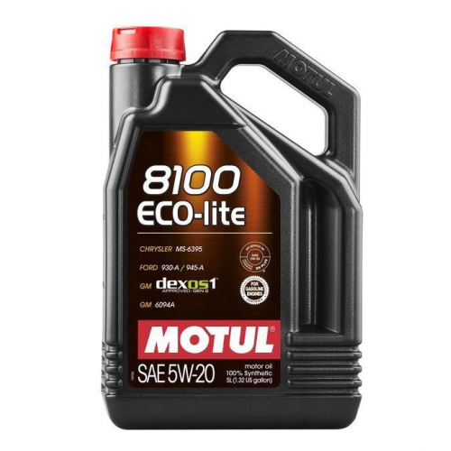 масло Motul 5W-20 8100 Eco-Lite (5л)