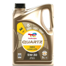 масло Total  5W-30 Quartz  Ineo LongLife SN/CF, С3 (5л)