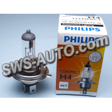 лампа H4 12V 60/55 (43) PHILIPS Premium+30%