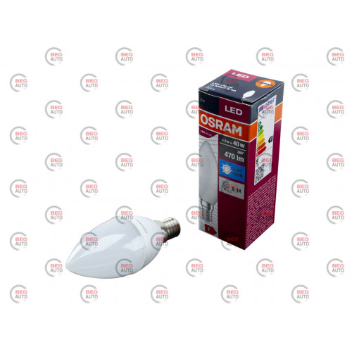 лампа діодна 220V E14  5W 840 B40 4000К OSRAM