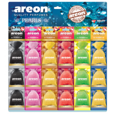 ароматизатор на зеркало сухой мешочек AREON Pearls   MIX (планшет 18шт)