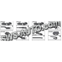 щітка склоочисника CHAMPION безкаркас. Rainy Day Multi Clip 8в1  700мм