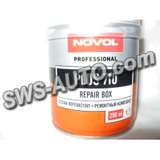 смесь ремонтная Novol  0,25кг Plus 710 (набор: смола, отверд, стекломат)