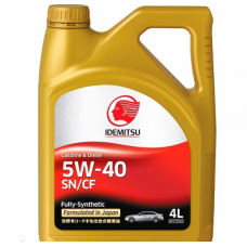 масло Idemitsu 5W-40 SN/CF (4л)