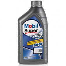масло Mobil  5W-30 Super 2000 X1 SL/CF, A3/B4  (1л)