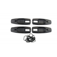 накладка під ручку дверей 2108-2115  (4шт) відкрита пл. чорн.