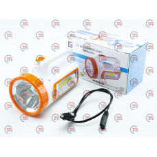 фонарь диодный 1 super LED+15 SMD LED 220В, АКБ, 2 режима