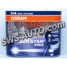 лампа H4 24V 75/70 (43) OSRAM Truckstar PRO+100% (2шт)