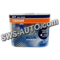 лампа H7 12V 55 W OSRAM Cool Blue Н 5000К+50% (2шт)****