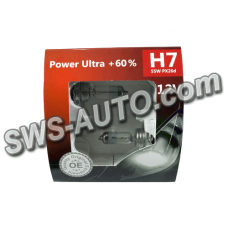 лампа H7 12V 55 W BREVIA Power Ultra+60%(2шт)