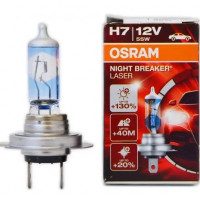 лампа H7 12V 55 W OSRAM Night Breaker Laser+130%*****