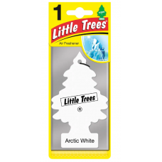 ароматизатор на зеркало сухой Ёлочка Little Trees "Arctic White"
