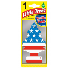 ароматизатор на зеркало сухой Ёлочка Little Trees "America with Vanilla aroma"