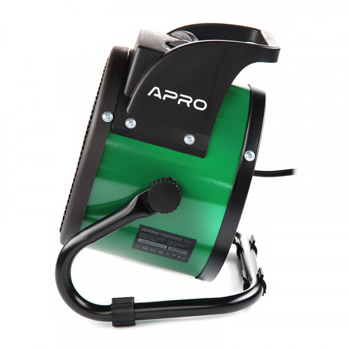 тепловентилятор керамічний 220В, 3 режими 2000Вт, 170м?/год, Apro