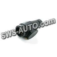 фишка прицепа пластмасс 12В  Евро (папа) 8 конт.