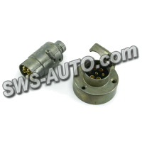 фишка прицепа метал 12В (мама+папа) Сутиски АЭА