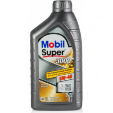 масло Mobil  5W-40 Super 3000 X1 SN/SM, A3/B4  (1л)