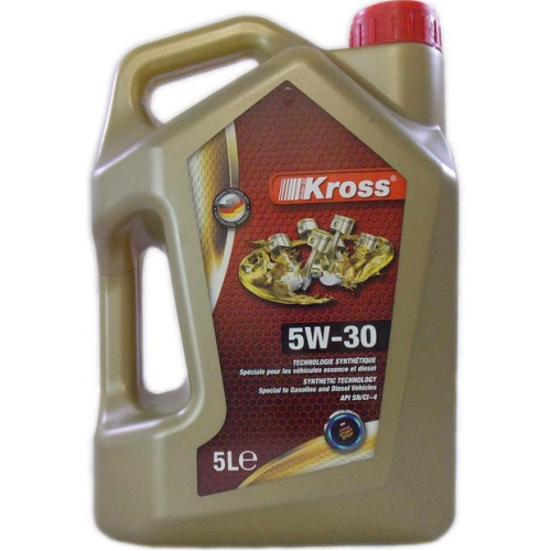 масло Kross 5W-30 Synthetic Technology SN/CI-4, С3 (5л)