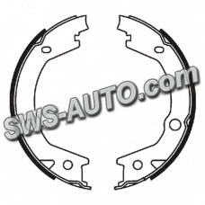 колодки ручного гальма Hyundai Matrix, Sonata V, Tucson, Kia Spartage (170x27)  (ABE)