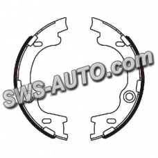 колодки ручного гальма Hyundai IX 35, Ceed, Sportage 04-> (167x26)  (ABE)