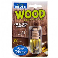 ароматизатор на дзеркало рідкий 7мл TASOTTI Wood Бут. + Корок "After Tobacco"