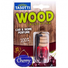 ароматизатор на зеркало жидкий  7мл  TASOTTI Wood Бут.+Корок "Cherry"