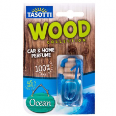 ароматизатор на зеркало жидкий  7мл  TASOTTI Wood Бут.+Корок "Ocean"