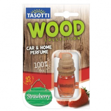 ароматизатор на зеркало жидкий  7мл  TASOTTI Wood Бут.+Корок "Strawberry"