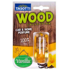 ароматизатор на зеркало жидкий  7мл  TASOTTI Wood Бут.+Корок "Vanilla"