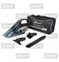 пылесос Elegant Cyclonic Power Maxi 138W сухая и влажная чистка, 3 насадки, фильтр, сумка черный