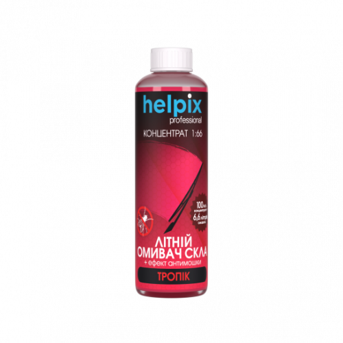 омивач скла літній Helpix (концентрат 1:66) 100ml тропік