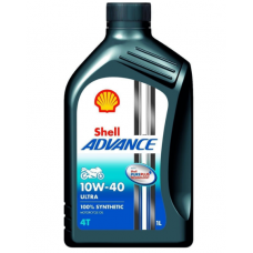 олива Shell Advance Ultra 4T 10w-40 (1л)