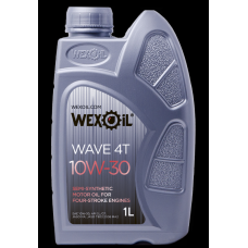 масло Wexoil 4T Wave 10W-30 (генераторы) 1л