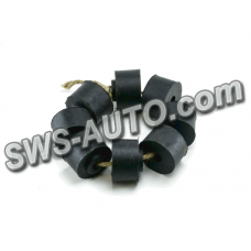 втулка амортизатора Волга верхняя 8шт (Завод НИ РТИ)