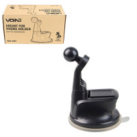 кронштейн для держателя мобильного телефона  на присоске, короткая ножка