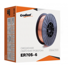 дріт зварювальний (1 кг) 0,8 мм Gradient (ER70S-6)
