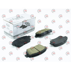 колодки гальмівні передні Geely MK, BYD-F3, Toyota Corolla 04-,Yaris 99- (EuroEx) EX-BP03350