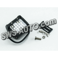 фара дополнительная LED  прямоуг.  95х75х60 (Д/В/Ш) 72W дальний 3030