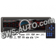 магнітола Shuttle SUD-350 FM/USB/SD/AUX/MP3/WMA/червона підсв.