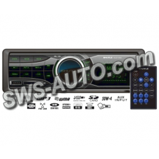 магнітола Shuttle SUD-350 FM/USB/SD/AUX/MP3/WMA/зелена підсв.