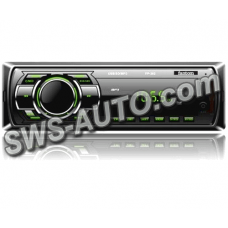 магнітола Fantom FP-302 FM/USB/SD/AUX/MP3/WMA/зелена підсв.
