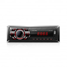 магнитола Cyclone MP-1101R FM/USB/microSD/AUX/MP3/WMA/красная подсв.